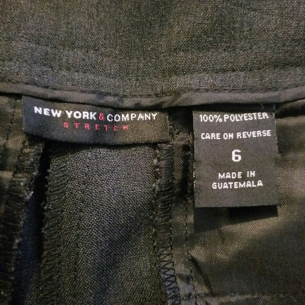 New York & Company Gray Stretch Pants - Picture 6 of 9